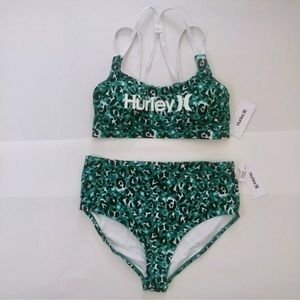 Hurley plus size swimsuit 1X 2X. NWT animal print